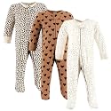 Hudson Baby Unisex Baby Cotton Sleep and Play