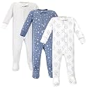 Hudson Baby Unisex Baby Cotton Sleep and Play