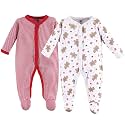 Hudson Baby Unisex Baby Cotton Sleep and Play