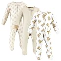 Hudson Baby Unisex Baby Cotton Sleep and Play