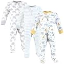 Hudson Baby Unisex Baby Cotton Sleep and Play
