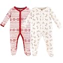Hudson Baby Unisex Baby Cotton Sleep and Play