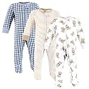 Hudson Baby Unisex Baby Cotton Sleep and Play