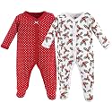 Hudson Baby Unisex Baby Cotton Sleep and Play