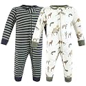 Hudson Baby Unisex Baby Cotton Sleep and Play