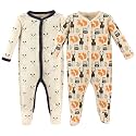 Hudson Baby Unisex Baby Cotton Sleep and Play