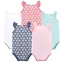 Hudson Baby Unisex Baby Cotton Sleeveless Bodysuits
