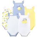 Hudson Baby Unisex Baby Cotton Sleeveless Bodysuits