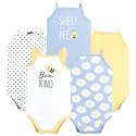Hudson Baby Unisex Baby Cotton Sleeveless Bodysuits