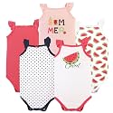 Hudson Baby Unisex Baby Cotton Sleeveless Bodysuits