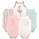 Hudson Baby Unisex Baby Cotton Sleeveless Bodysuits