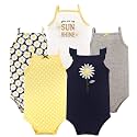 Hudson Baby Unisex Baby Cotton Sleeveless Bodysuits