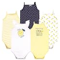 Hudson Baby Unisex Baby Cotton Sleeveless Bodysuits