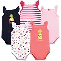 Hudson Baby Unisex Baby Cotton Sleeveless Bodysuits