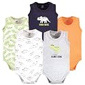 Hudson Baby Unisex Baby Cotton Sleeveless Bodysuits