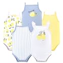 Hudson Baby Unisex Baby Cotton Sleeveless Bodysuits