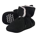 Hudson Baby Unisex Baby Cozy Fleece and Faux Sherpa Booties