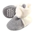 Hudson Baby Unisex Baby Cozy Fleece and Faux Sherpa Booties