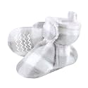 Hudson Baby Unisex Baby Cozy Fleece and Faux Sherpa Booties