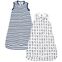 Hudson Baby Unisex Baby Interlock Cotton Sleeveless Sleeping Bag