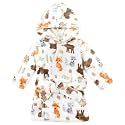 Hudson Baby Unisex Baby Plush Animal Face Bathrobe