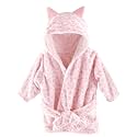 Hudson Baby Unisex Baby Plush Animal Face Bathrobe