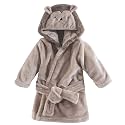 Hudson Baby Unisex Baby Plush Animal Face Bathrobe