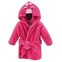 Hudson Baby Unisex Baby Plush Animal Face Bathrobe