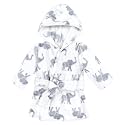 Hudson Baby Unisex Baby Plush Animal Face Bathrobe