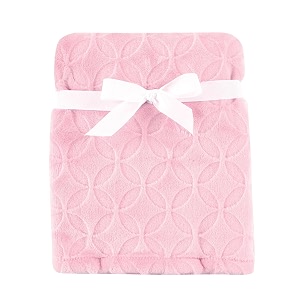 Hudson Baby Unisex Baby Plush Blanket Circle