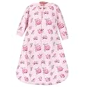Hudson Baby Unisex Baby Premium Quilted Long Sleeve Sleeping Bag and Wearable Blanket