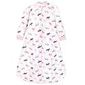 Hudson Baby Unisex Baby Premium Quilted Long Sleeve Sleeping Bag and Wearable Blanket