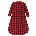 Hudson Baby Unisex Baby Premium Quilted Long Sleeve Sleeping Bag and Wearable Blanket
