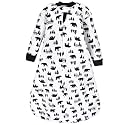 Hudson Baby Unisex Baby Premium Quilted Long Sleeve Sleeping Bag and Wearable Blanket
