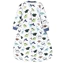 Hudson Baby Unisex Baby Premium Quilted Long Sleeve Sleeping Bag and Wearable Blanket