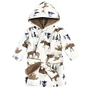 Hudson Baby Unisex BabyMink with Faux Fur Lining Pool and Beach Robe Cover-ups