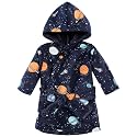 Hudson Baby Unisex BabyMink with Faux Fur Lining Pool and Beach Robe Cover-ups