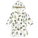 Hudson Baby Unisex BabyMink with Faux Fur Lining Pool and Beach Robe Cover-ups