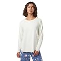 HUE Women's 3/4 Sleeve V-Neck Sleep Tee