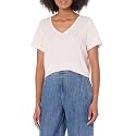 HUE Women's 3/4 Sleeve V-Neck Sleep Tee