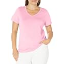 HUE Women's 3/4 Sleeve V-Neck Sleep Tee