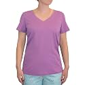 HUE Women's 3/4 Sleeve V-Neck Sleep Tee