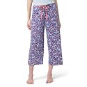 HUE Women's Spring Pajama Separates Soft Whimsical Print Pjs with Flowers, Animals, Garden Themed Pjs, Cocktails