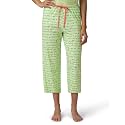 HUE Women's Spring Pajama Separates Soft Whimsical Print Pjs with Flowers, Animals, Garden Themed Pjs, Cocktails