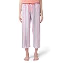 HUE Women's Spring Pajama Separates Soft Whimsical Print Pjs with Flowers, Animals, Garden Themed Pjs, Cocktails