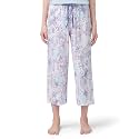 HUE Women's Spring Pajama Separates Soft Whimsical Print Pjs with Flowers, Animals, Garden Themed Pjs, Cocktails