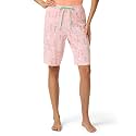 HUE Women's Summer Vacation Pajama Separates, Soft, Whimsical Print Pjs with Tropical Beach Themes, Flip Flops, Cocktails