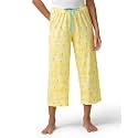HUE Women's Summer Vacation Pajama Separates, Soft, Whimsical Print Pjs with Tropical Beach Themes, Flip Flops, Cocktails