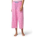 HUE Women's Summer Vacation Pajama Separates, Soft, Whimsical Print Pjs with Tropical Beach Themes, Flip Flops, Cocktails