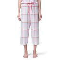 HUE Women's Summer Vacation Pajama Separates, Soft, Whimsical Print Pjs with Tropical Beach Themes, Flip Flops, Cocktails